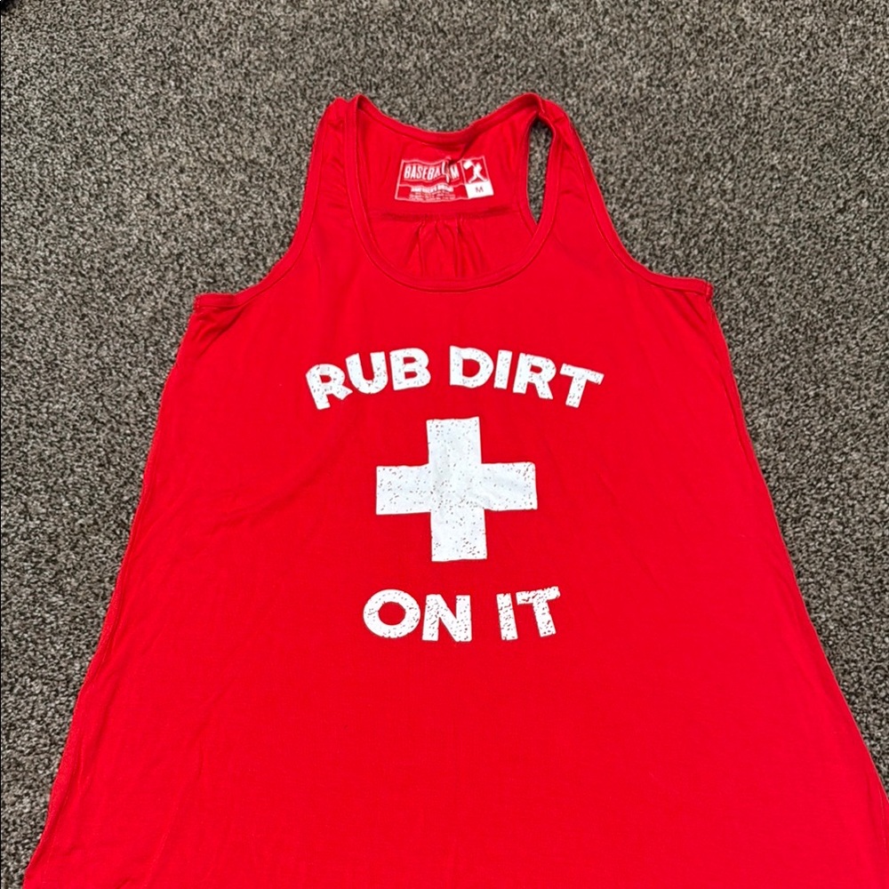 Red Tank Top by